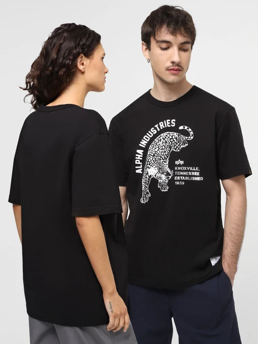 Футболки і поло Alpha Industries Alpha Jaguar Tee модель UTA54004PK_001 Фото