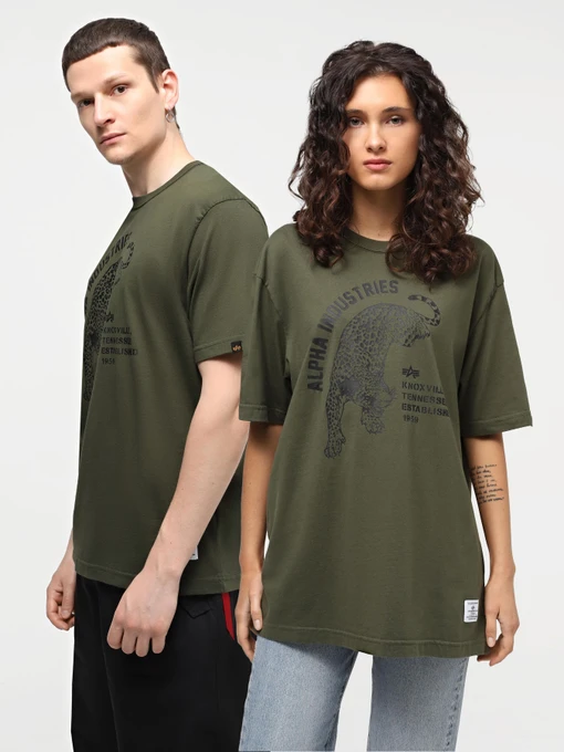 Футболки і поло Alpha Industries Alpha Jaguar Tee модель UTA54004PK_303 Фото