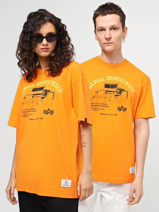 Футболки и поло Alpha Industries Alpha Jeep Tee модель UTA54005PK_819 Фото