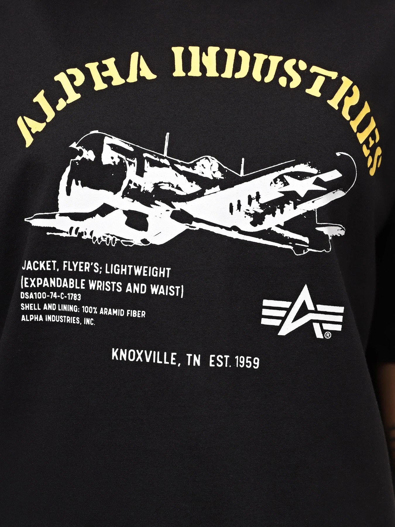 Футболки и поло Alpha Industries Alpha Plane Tee модель UTA54006PK_001 Футболки и поло Alpha Industries Alpha Plane Tee модель UTA54006PK_001 Фото