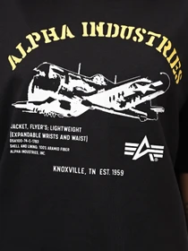 Футболки и поло Alpha Industries Alpha Plane Tee модель UTA54006PK_001 Фото