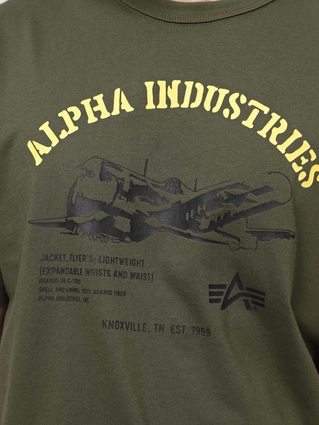 Футболки и поло Alpha Industries Alpha Plane Tee модель UTA54006PK_303 Футболки и поло Alpha Industries Alpha Plane Tee модель UTA54006PK_303 Фото