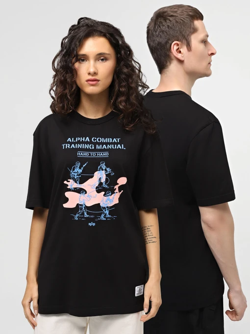 Футболки і поло Alpha Industries Alpha Training Manual Tee модель UTA54017PK_001 Фото