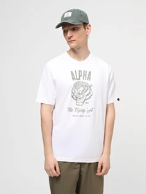 Футболки и поло Alpha Industries Alpha Tiger Tee модель UTA54018PK_100 Фото