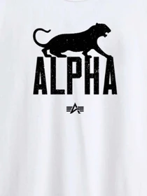 Футболки и поло Alpha Industries Alpha Leopard Tee модель UTA54019PK_100 Фото