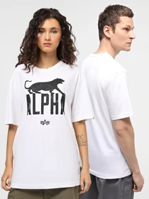 Футболки и поло Alpha Industries Alpha Leopard Tee модель UTA54019PK_100 Фото