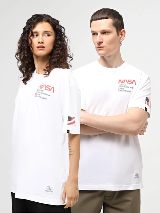 Футболки і поло Alpha Industries NASA Exploration Tee модель UTE53502PK_100 Фото
