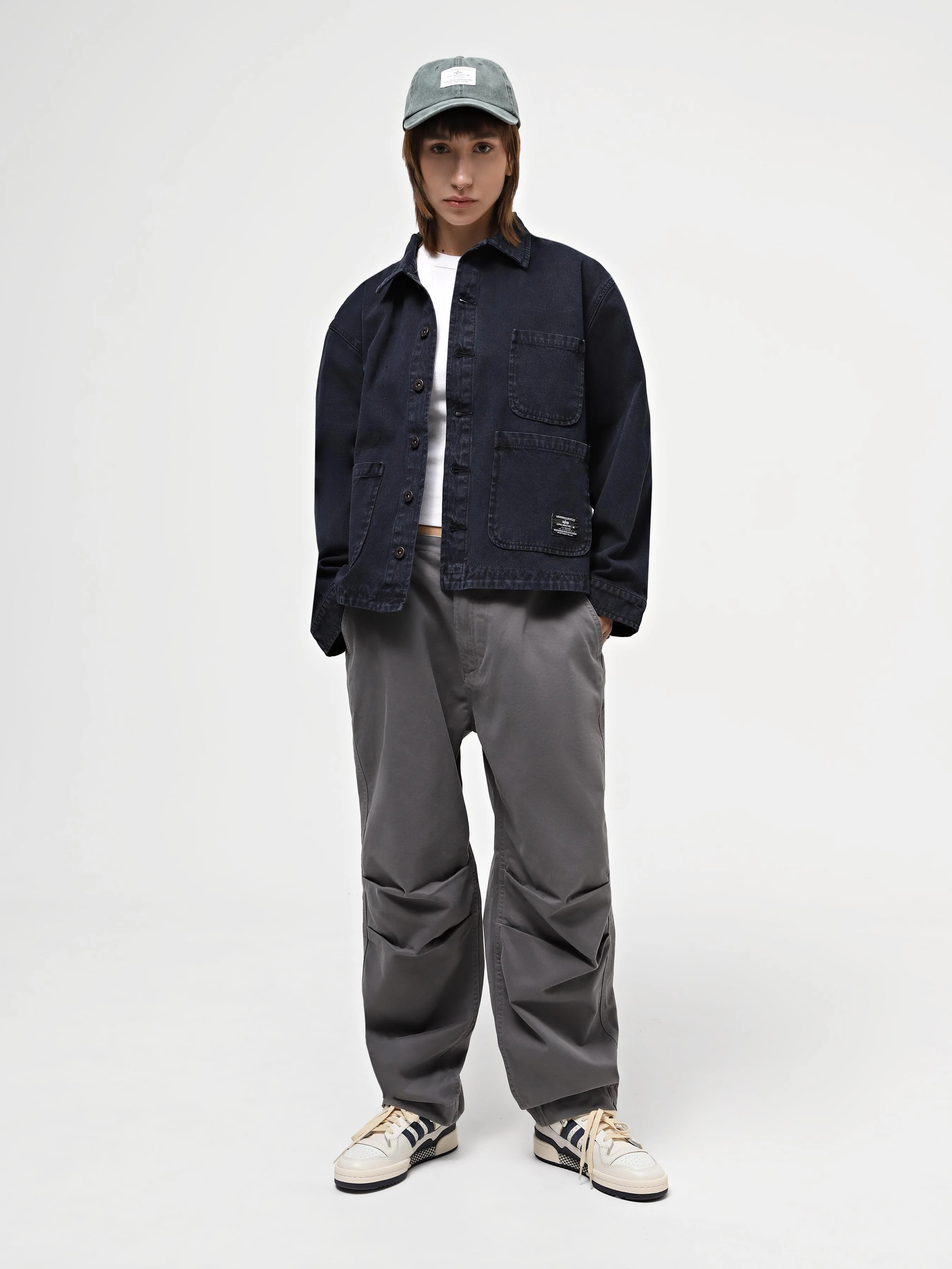 Бавовняна Жіноча Джинсова куртка Alpha Industries Ctn Chore Coat W фото 2