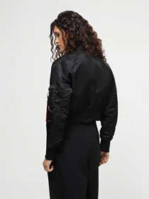 Куртки и дубленки Alpha Industries L-2b Cropped Gen II Bomber Jacket W модель WJL53000C1_001 Фото