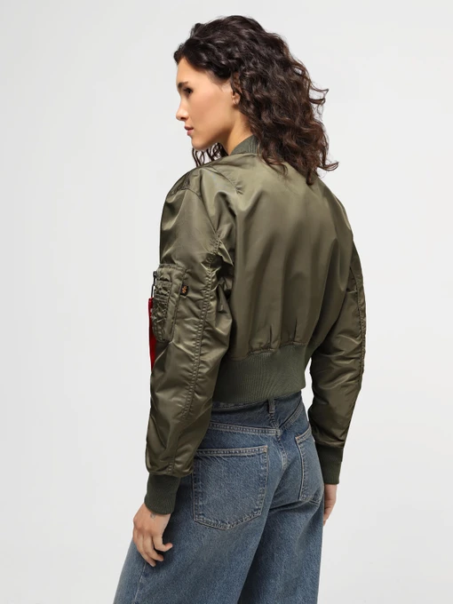 Жіночий Бомбер Alpha Industries L-2b Cropped Gen II Bomber Jacket W фото 3