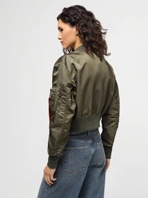 Куртки и дубленки Alpha Industries L-2b Cropped Gen II Bomber Jacket W модель WJL53000C1_359 Фото