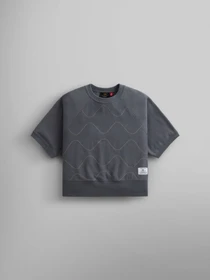 Худи и свитшоты Alpha Industries Short Sleeve Quilted Sweatshirt W модель WSS54000C1_056 Фото