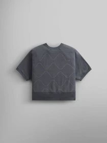 Худи и свитшоты Alpha Industries Short Sleeve Quilted Sweatshirt W модель WSS54000C1_056 Фото