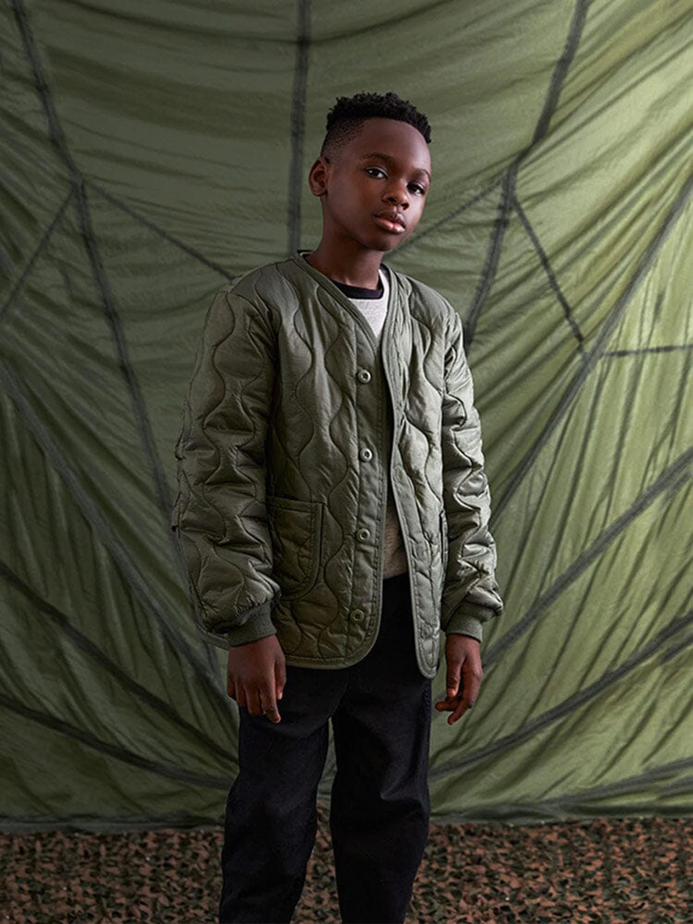 Куртки и дубленки Alpha Industries Youth Als/92 Liner модель YJY53500C1_303 Фото