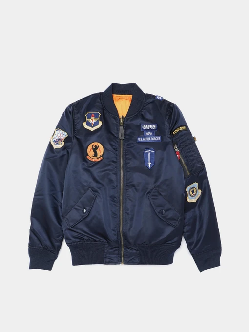 Куртки та дублянки Alpha Industries Ma-1 Squadron модель YJY53501C1_410 Фото