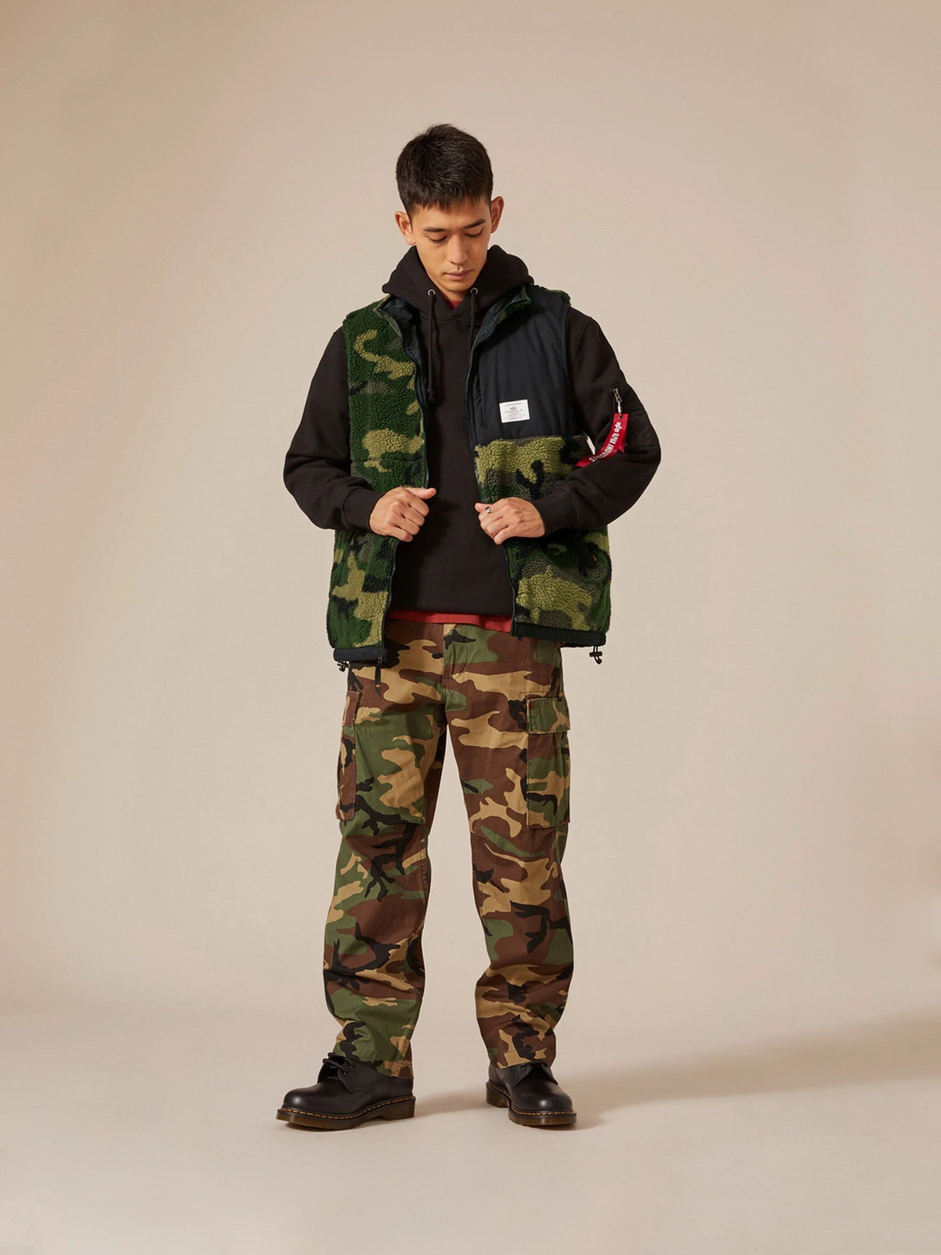 Свитры и кардиганы Alpha Industries SHERPA UTILITY  модель MJS51500C1_961 Фото