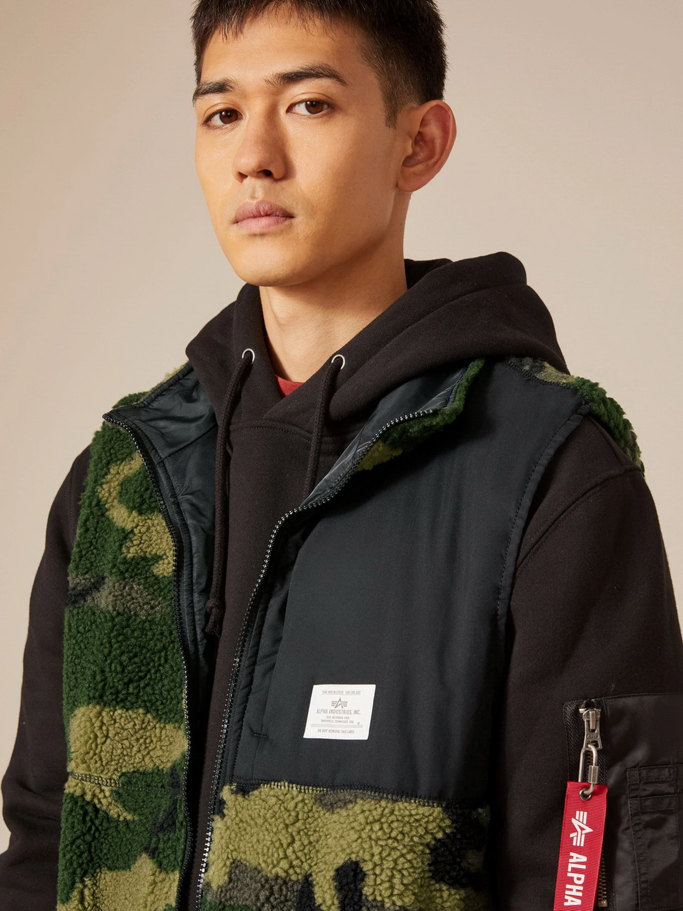 Свитры и кардиганы Alpha Industries SHERPA UTILITY  модель MJS51500C1_961 Фото