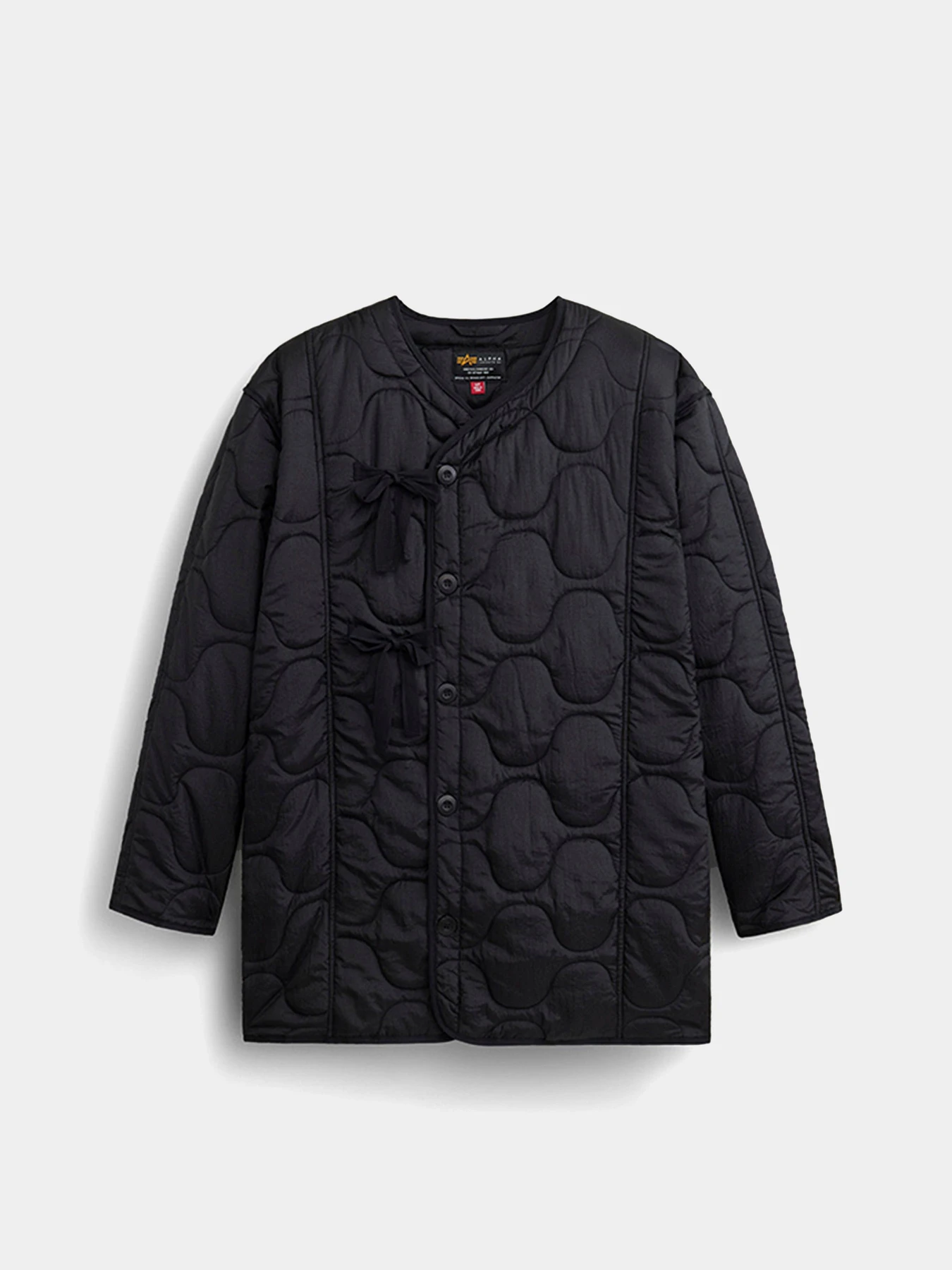 Куртки и дубленки Alpha Industries Mixed Media Quilted Long Liner модель WJM54501C1_001 Фото