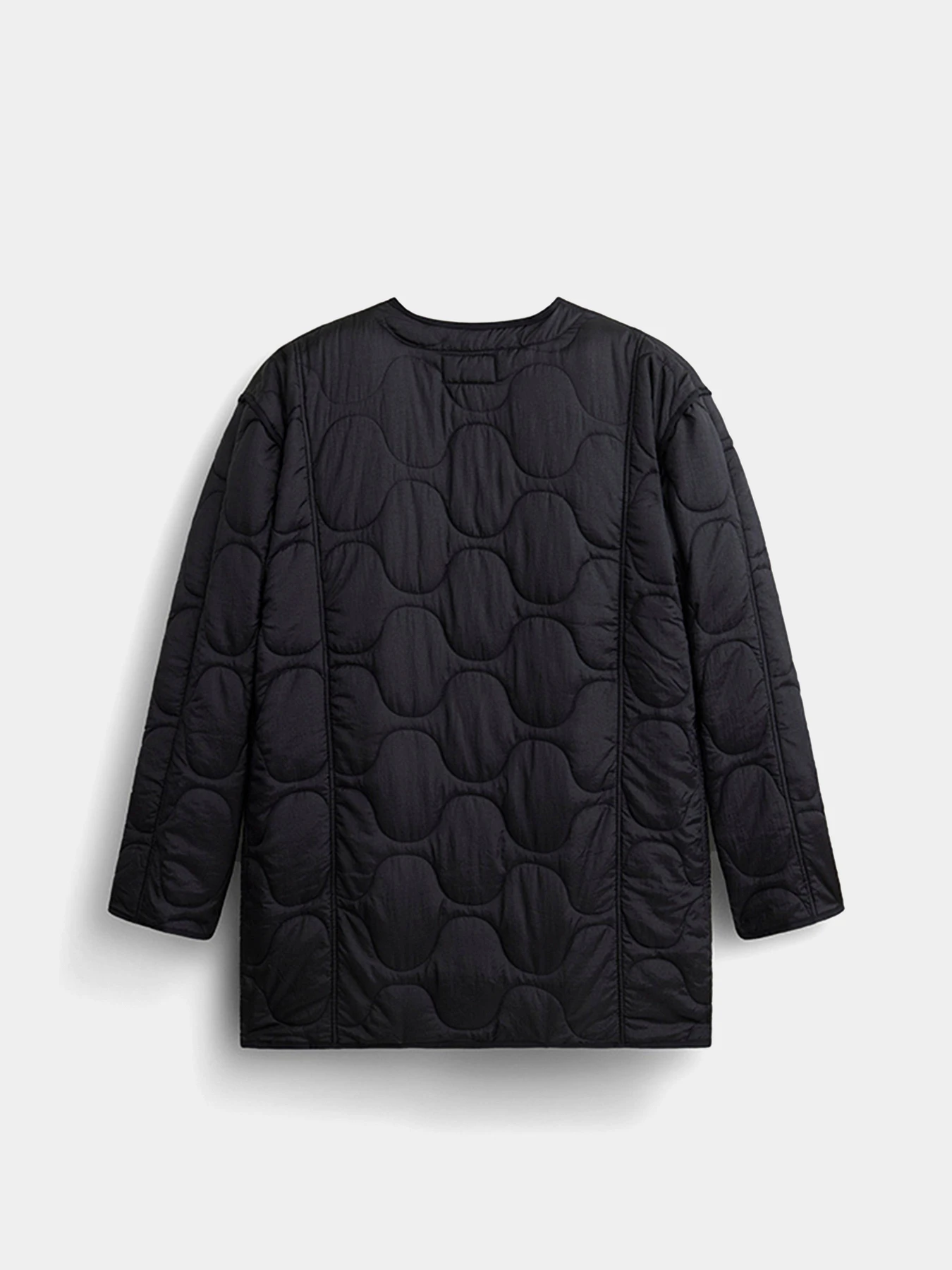 Куртки и дубленки Alpha Industries Mixed Media Quilted Long Liner модель WJM54501C1_001 Фото