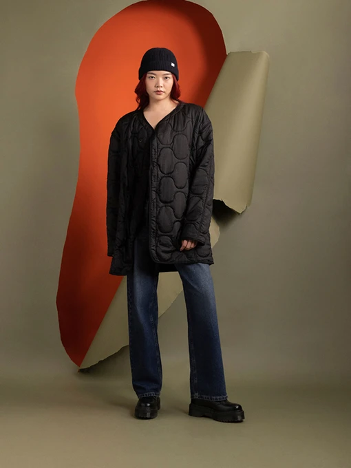 Куртки та дублянки Alpha Industries Mixed Media Quilted Long Liner модель WJM54501C1_001 Фото