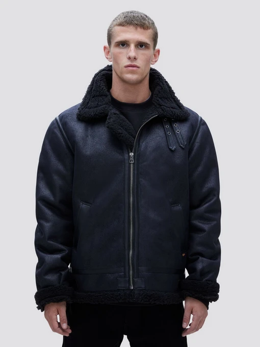 Куртки и дубленки Alpha Industries B-3 SHERPA MOD модель MLB49500C1_001 Фото