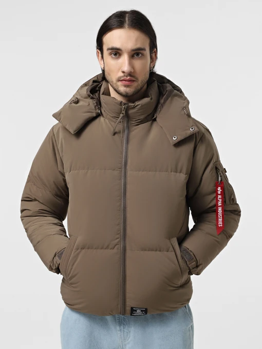 Куртки и дубленки Alpha Industries Puffer Parka модель MJH53500C1_204 Фото