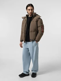 Куртки и дубленки Alpha Industries Puffer Parka модель MJH53500C1_204 Фото