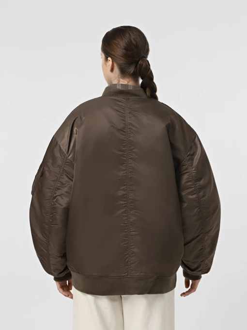 Жіночий Бомбер Alpha Industries Oversized MA-1 Mod фото 3