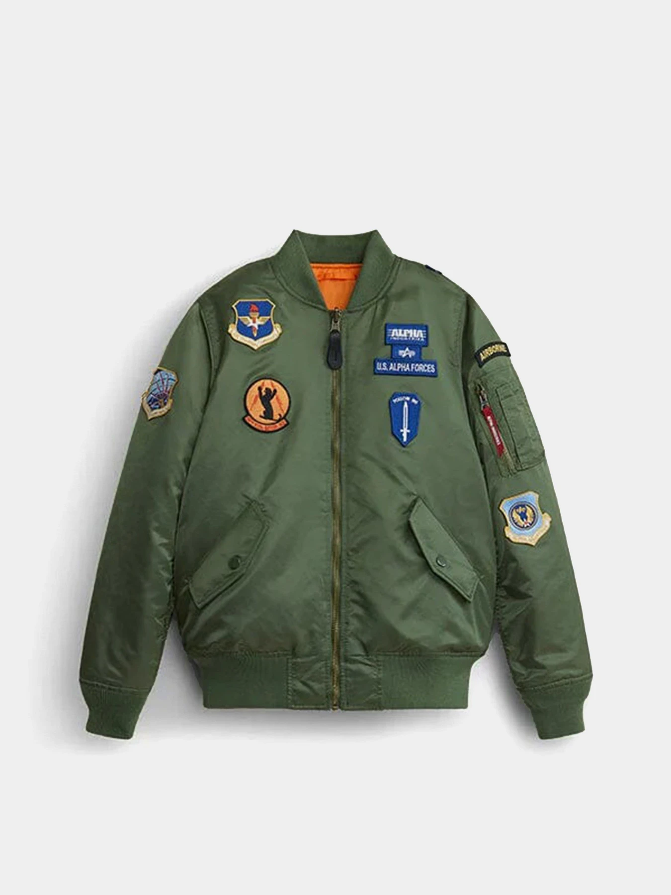 Куртки и дубленки Alpha Industries MA-1 Squadron модель YJY53501C1_310 Куртки и дубленки Alpha Industries MA-1 Squadron модель YJY53501C1_310 Фото