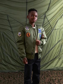 Куртки и дубленки Alpha Industries MA-1 Squadron модель YJY53501C1_310 Фото