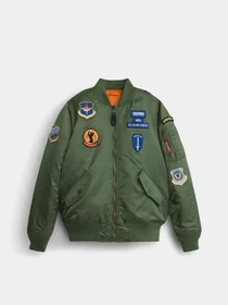 Куртки и дубленки Alpha Industries MA-1 Squadron модель YJY53501C1_310 Фото