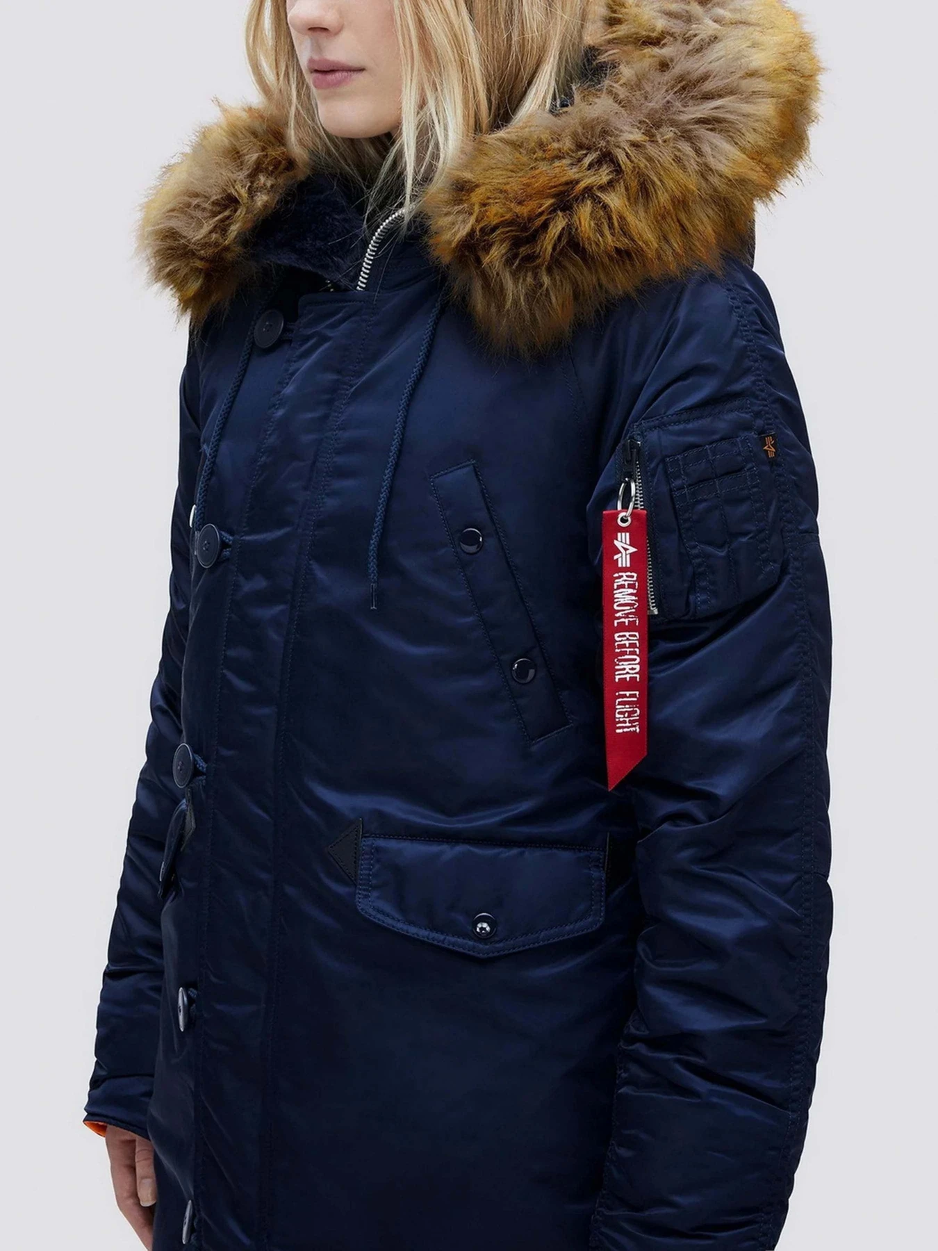 Куртки и дубленки Alpha Industries N-3B модель WJN44502C1_410 Фото
