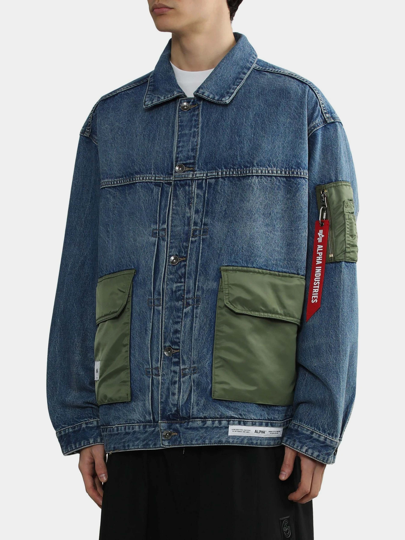 Куртки и дубленки Alpha Industries Denim модель MJD55000C1_410 Куртки и дубленки Alpha Industries Denim модель MJD55000C1_410 Фото