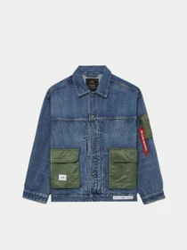 Куртки и дубленки Alpha Industries Denim модель MJD55000C1_410 Фото