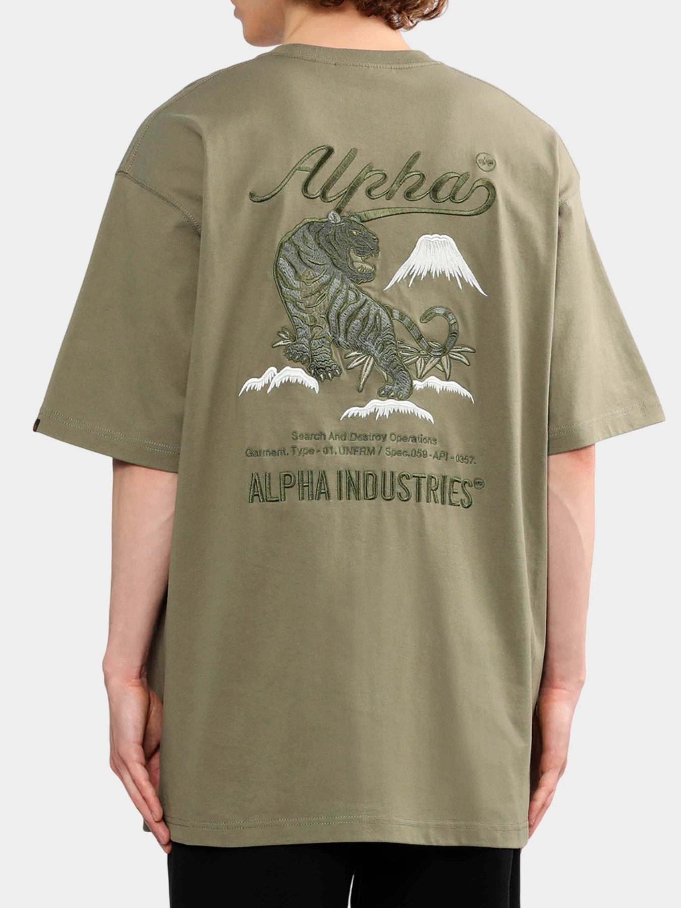 Футболки і поло Alpha Industries Tiger Search And Destroy модель MTT55001C1_303 Футболки і поло Alpha Industries Tiger Search And Destroy модель MTT55001C1_303 Фото