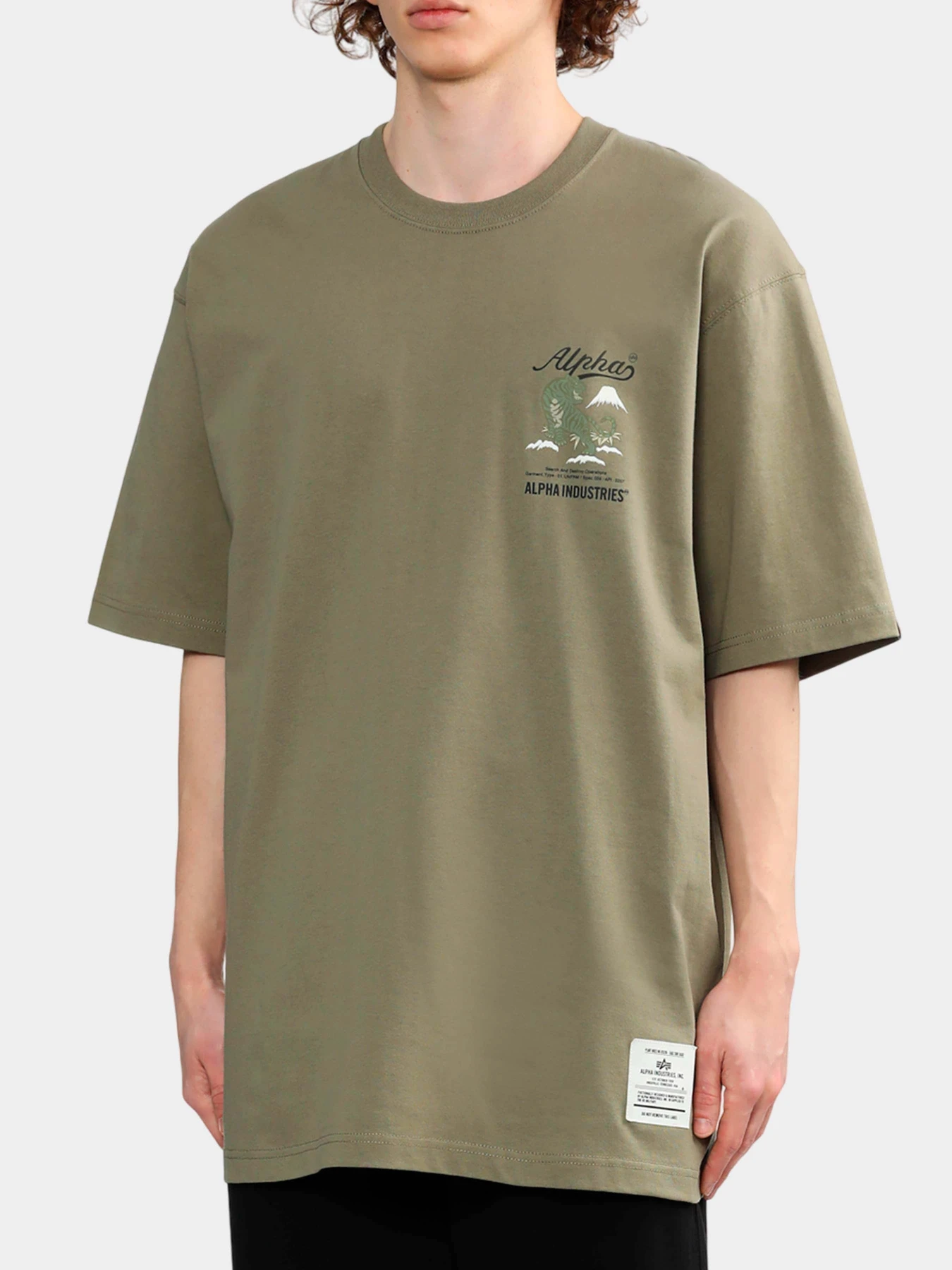 Футболки і поло Alpha Industries Tiger Search And Destroy модель MTT55001C1_303 Футболки і поло Alpha Industries Tiger Search And Destroy модель MTT55001C1_303 Фото