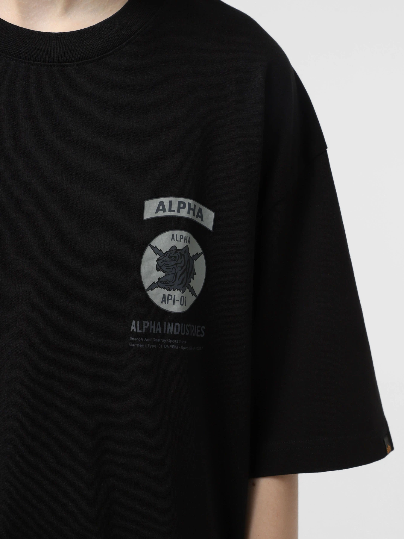 Футболки и поло Alpha Industries Unfrm Api-01 модель MTU55005C1_001 Фото