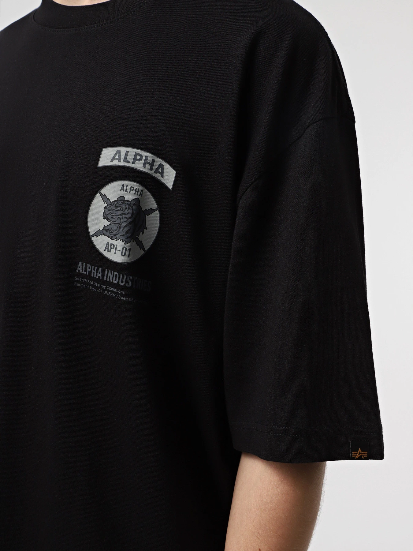 Футболки и поло Alpha Industries Unfrm Api-01 модель MTU55005C1_001 Фото