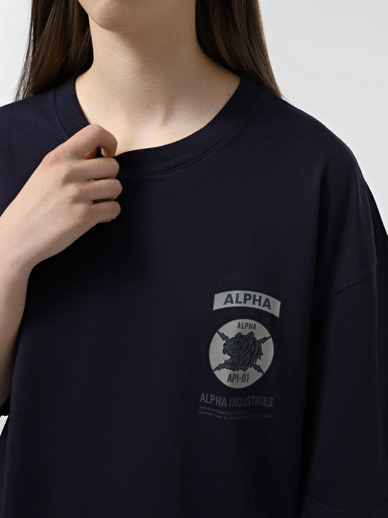 Футболки и поло Alpha Industries Unfrm Api-01 модель MTU55005C1_410 Фото