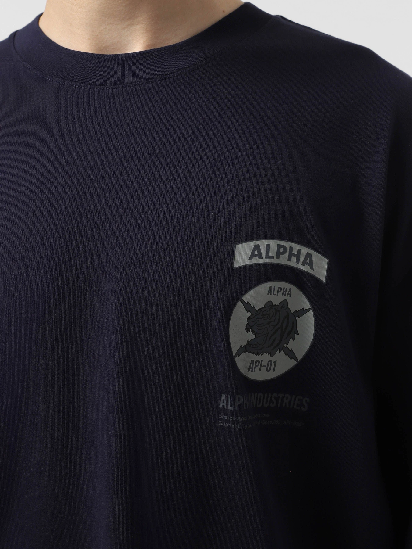 Футболки и поло Alpha Industries Unfrm Api-01 модель MTU55005C1_410 Фото