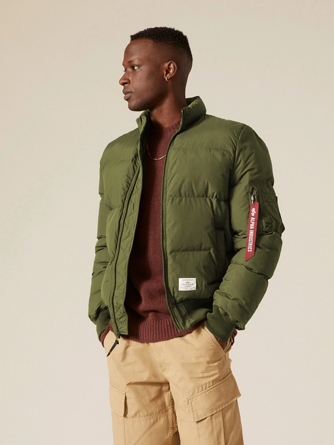 Куртки та дублянки Alpha Industries MA-1 Quilted модель UJM51500C1_301 Куртки та дублянки Alpha Industries MA-1 Quilted модель UJM51500C1_301 Фото