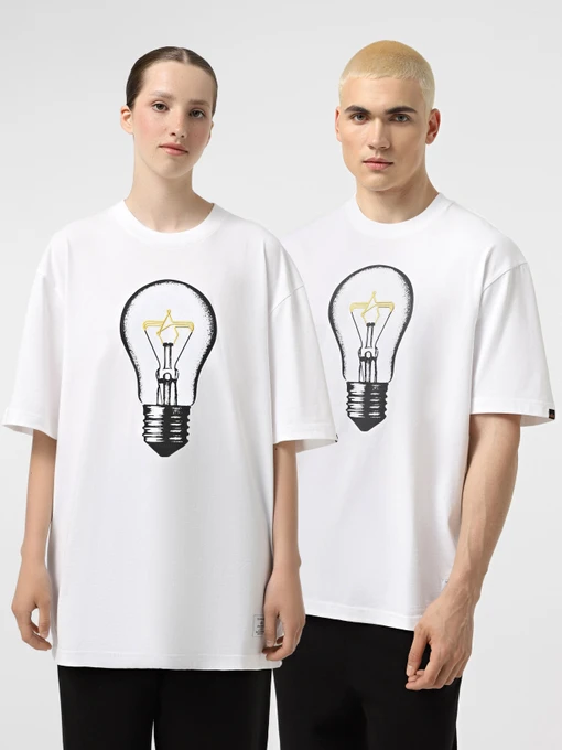 Футболки і поло Alpha Industries Light Bulb модель UTA55011PK_100 Фото