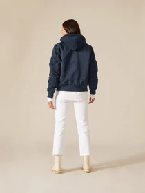 Куртки и дубленки Alpha Industries MA-1 HOODED BATTLEWASH модель UJM51502C1_410 Фото