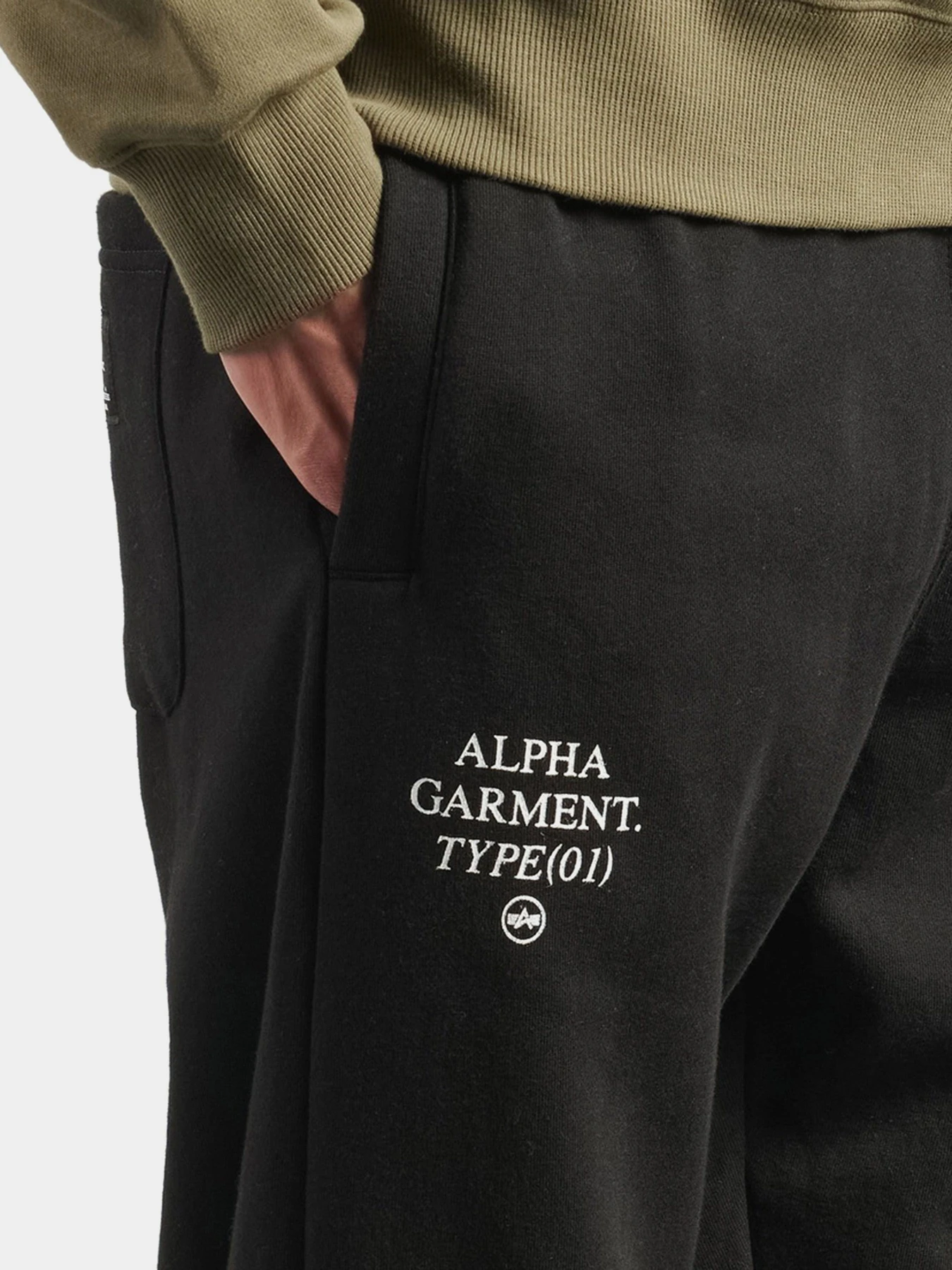 Брюки Alpha Industries UNFRM SWEATPANTS модель MBU55501C1_001 Брюки Alpha Industries UNFRM SWEATPANTS модель MBU55501C1_001 Фото