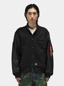 Куртки та дублянки Alpha Industries ALPHA LETTERMAN JACKET модель MJA55501C1_001 Фото