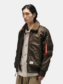 Куртки и дубленки Alpha Industries B-15 MOD FLIGHT JACKET модель MJB52500C1_225 Фото