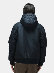 Куртки и дубленки Alpha Industries HOODED RIB FLIGHT JACKET модель MJH55500C1_410 Фото