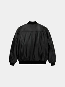 Куртки та дублянки Alpha Industries LEATHER MA-1 FLIGHT JACKET модель MJL55500C1_001 Фото