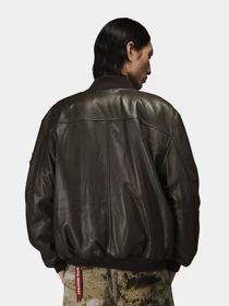 Куртки та дублянки Alpha Industries LEATHER MA-1 FLIGHT JACKET модель MJL55500C1_225 Фото