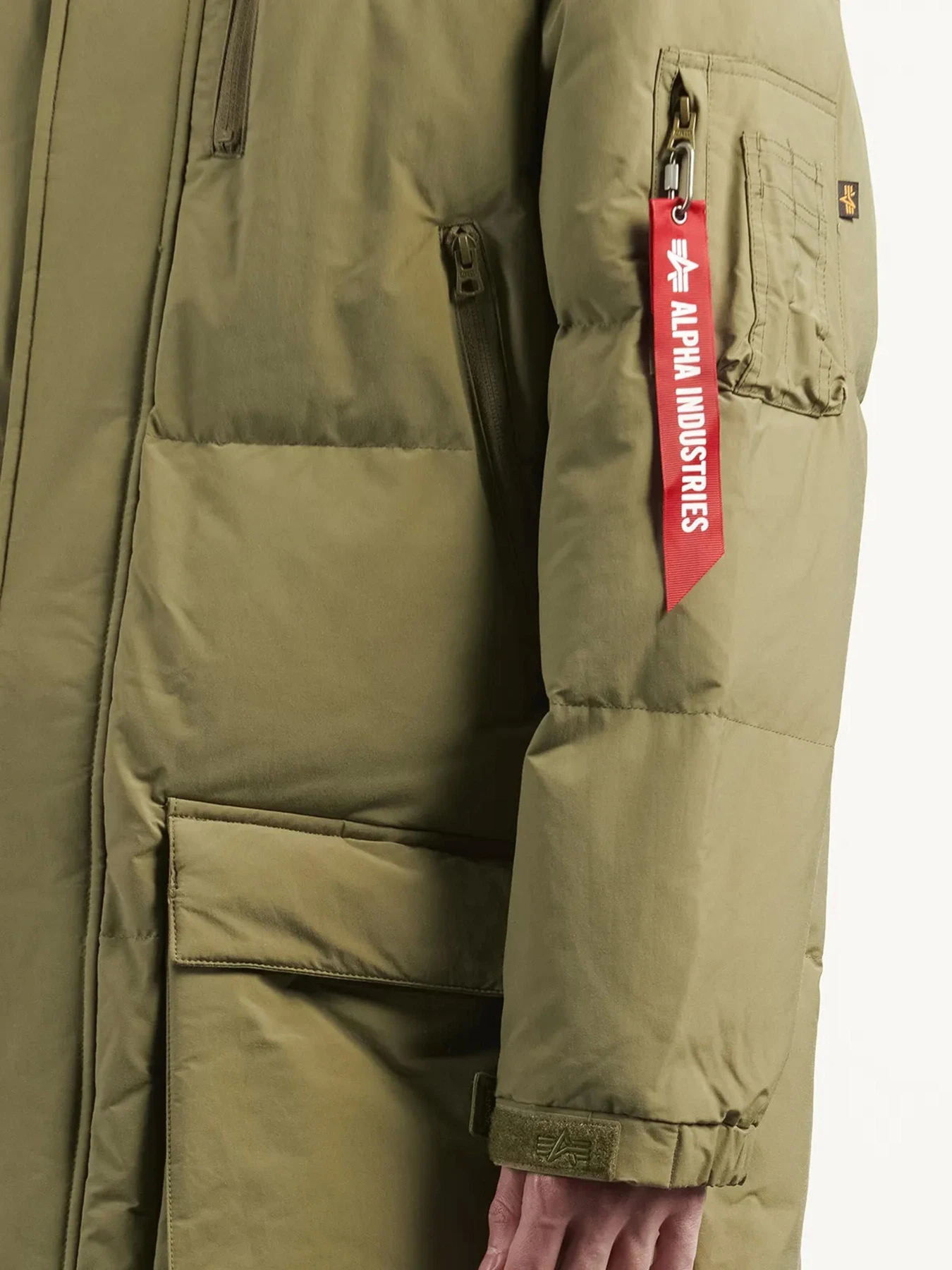 Куртки та дублянки Alpha Industries LONG PUFFER PARKA модель MJL55502C1_359 Куртки та дублянки Alpha Industries LONG PUFFER PARKA модель MJL55502C1_359 Фото
